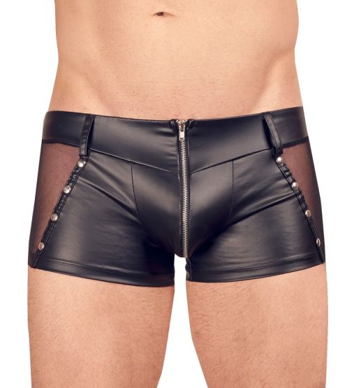 Pants mit Netz-Einsätzen und Nietenverzierung 2XL