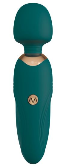 Petite Wand (14,5 cm, Massagekopf-Ø 3,6 cm) Grün