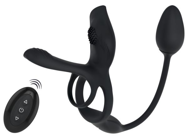 Couples Choice RC Multi Function Couples Vibrator 