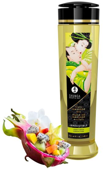 Shunga Erotic Massage Oil (240 ml) Asian Fruits