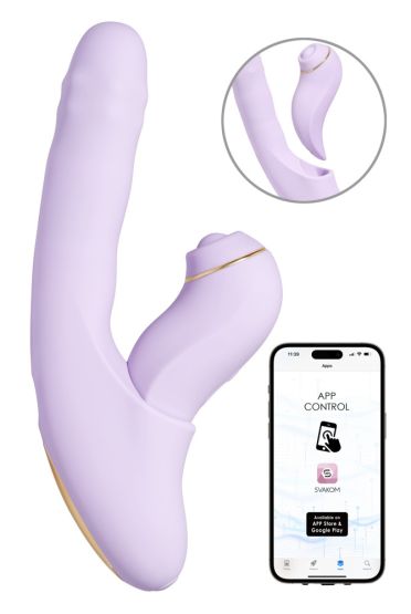 Svakom DuoGlow Stoß-Perlenvibrator & Pulsator-Stimulator 
