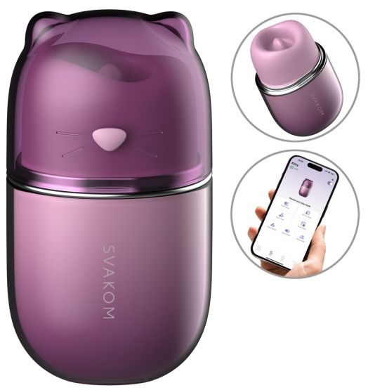 Svakom Klitty Auflegevibrator mit Leck- & Saugfunktion 