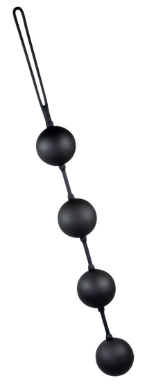 Velvet Black Balls 4er 