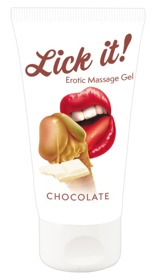 Lick it! Erotic Massage Gel Chocolate 50 ml 