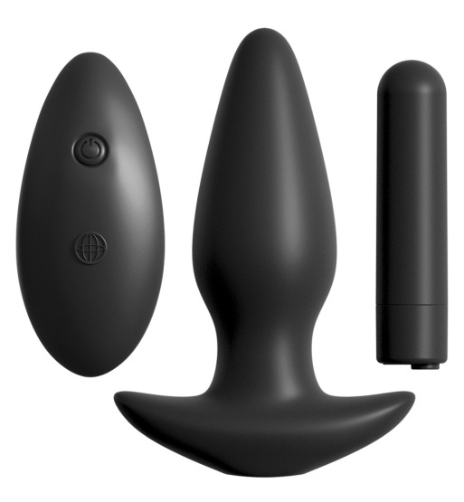 Remote Controlled Silicone Plug (12,3 cm, Ø 3,8 cm) 