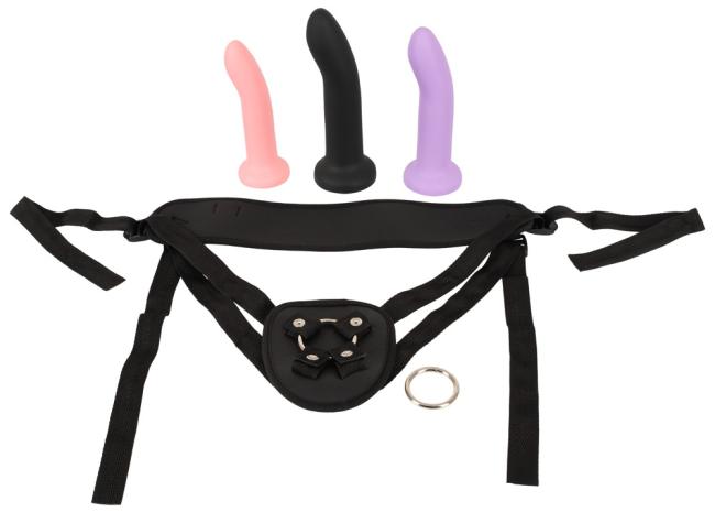 4-teiliges Strap-on-Set 