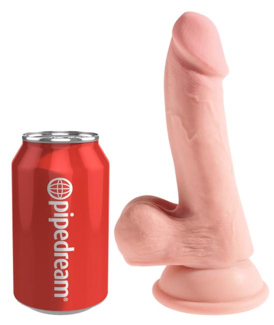 King Cock Plus 6,5" Triple Density Cock with Balls (20,3 cm, Ø 3,9 cm) 
