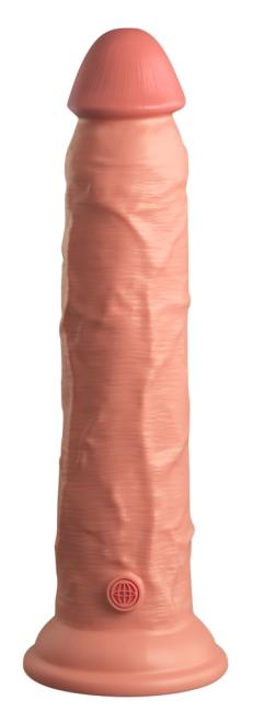 9“ Dual Density Silicone Cock (24,8 cm, Ø 5 cm) 