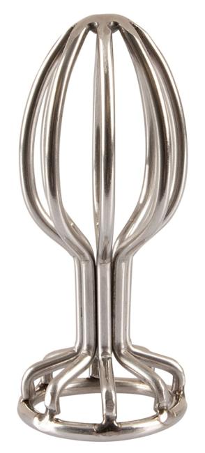 Anos Metal Cage Butt Plug (6,8 cm, Ø 2,8 cm) 