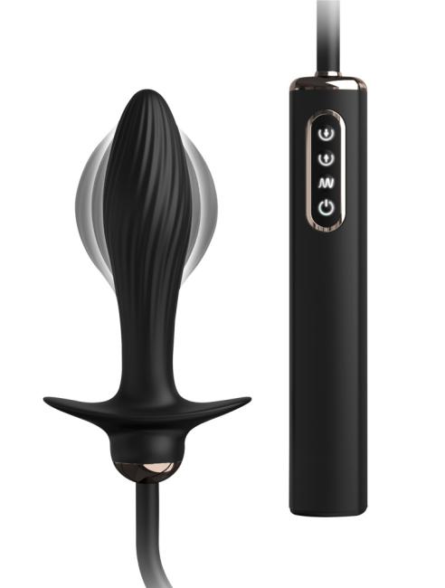 Auto-Throb Inflatable Vibrating Plug 