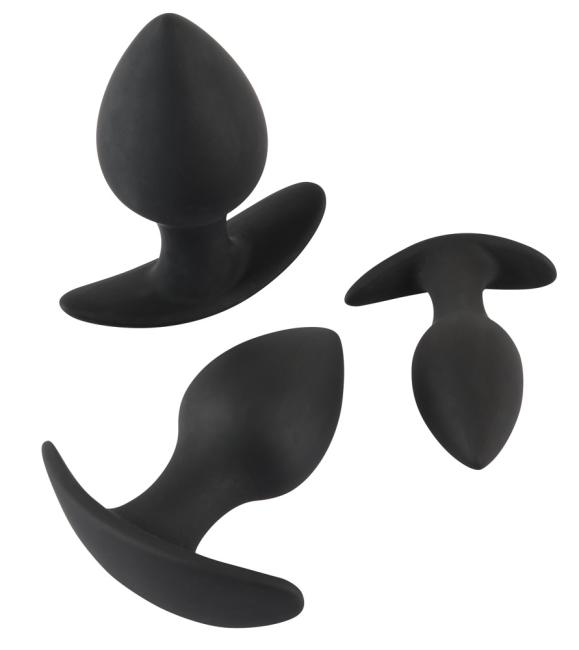 Black Velvets 3-teiliges Analtrainer Set 