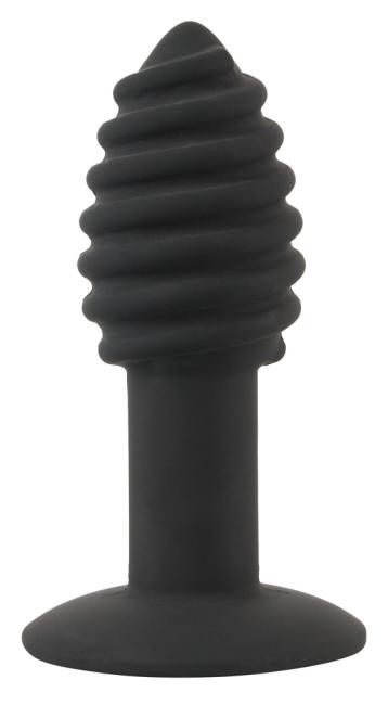 Black Velvets Twist Butt Plug 