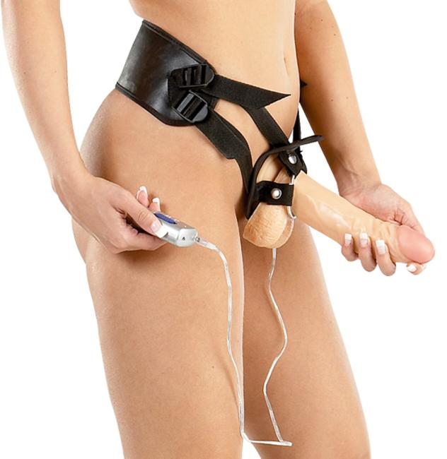 Gigolina Vibrating Strap-On 