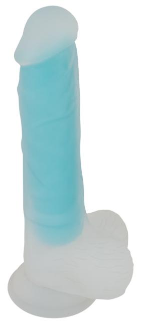 Glow in the Dark Dildo (20,5 cm, Ø 2,9-4 cm) 