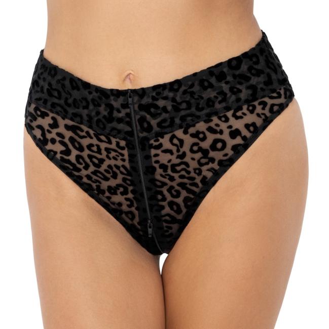 High Waist Slip Leo-Look S