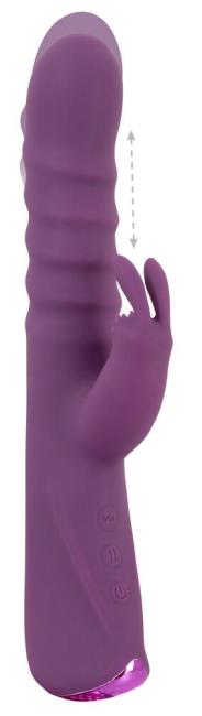 Javida 2 Function Rabbitvibrator (23,7 cm, Ø 3,7 cm) 