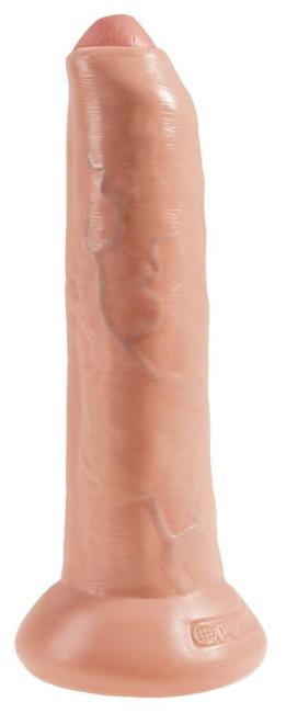 King Cock 9“ Uncut Cock (22,7 cm, Ø 5,9 cm) 