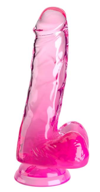King Cock Clear 6“ Cock with Balls (17,8 cm, Ø 3,8 cm) 