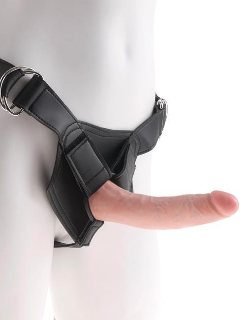 King Cock Strap-on mit 20 cm Dildo 