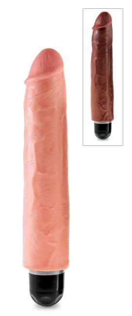 King Cock Vibrating Stiffy 10 (31 cm, Ø 5,6 cm) 
