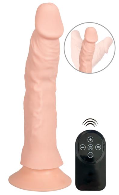 Nature Skin Bendable RC Vibrator (21,5 cm, Ø 4,2 cm) 