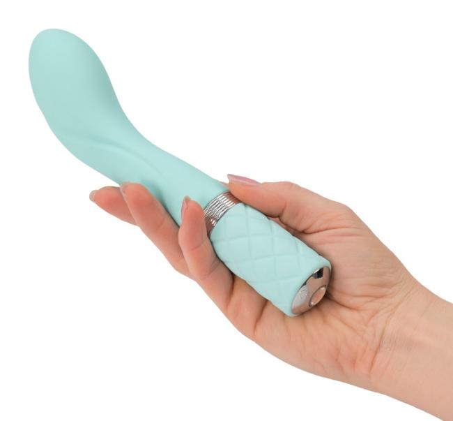 Pillow Talk Sassy (20 cm, Ø 3,8 cm) Türkis