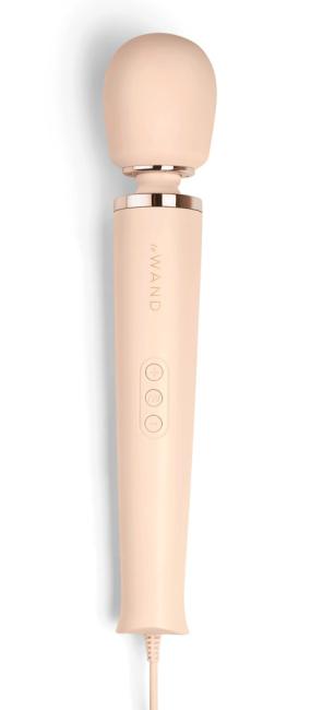 Le Wand Powerful Plug-In Vibrating Massager Weiß