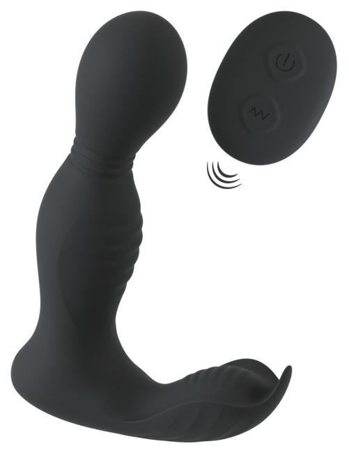 Rebel RC Butt Plug with 2 Functions (13,7 cm, Ø max. 3,3 cm) 