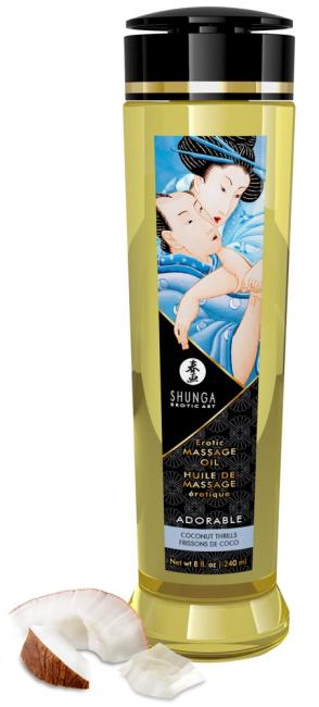 Shunga Erotic Massage Oil (240 ml) Coconut Thrills
