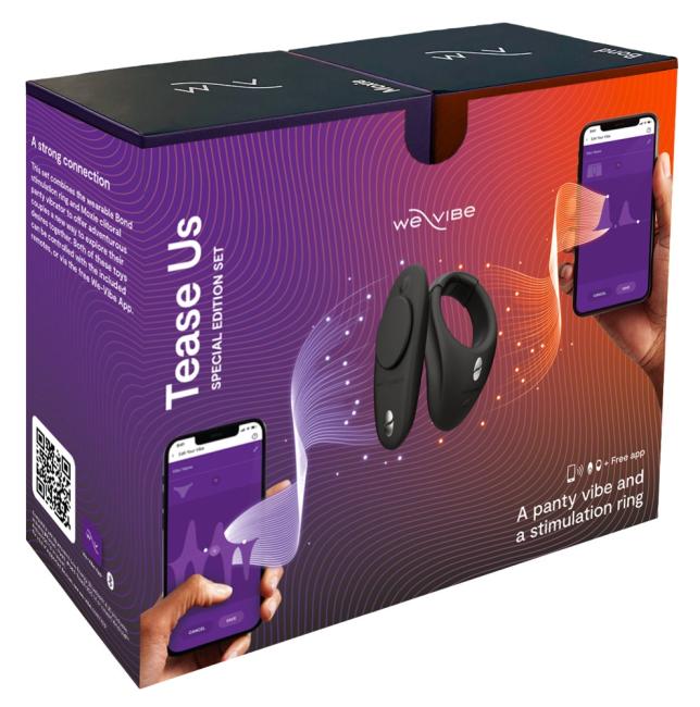 We-Vibe Tease Us - Bond and Moxie 