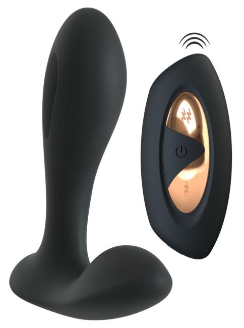 XOUXOU RC E-Stim G&P-Spot Vibrator (12,3 cm, Ø max. 3,3 cm) 