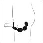 ANOS Flexible XL Anal Beads with Deep Vibrations 