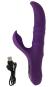Nodding Rabbit Vibrator with 3 Moving Rings 
