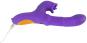 Sweet Smile Thrusting Vibrator with a Moving Ring 