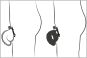 Black Velvets Cock & Ball Cage 