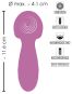 Sweet Smile Flexible Mini Wand (11,6 cm, Ø 4,1 cm) 