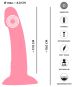 Vibrator Heart Guy Pink (19 cm, Ø 4 cm) 