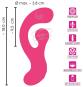 Sweet Smile G-Punkt Vibrator mit Rotation (18 cm, 3,8 cm) 