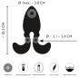 Anos RC Vibrating Butt Plug with Flexible Arms 