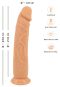 European Lover Silicone! (23 cm, Ø max. 4,5 cm) 