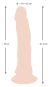 Nature Skin Bendable RC Vibrator (21,5 cm, Ø 4,2 cm) 