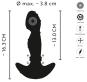 ANOS Vibrating Prostate Plug with Moving Rings 