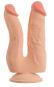 Nature Skin Bendable Double Penetrator 