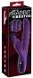 Nodding Rabbit Vibrator with 3 Moving Rings 