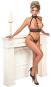 Abierta Fina Ouvert-Set mit Top und String S