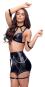 Bondage Riemen-BH & Straps-Minirock S