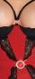 Busenfreies Strapshemd & String ouvert S