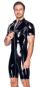 Herren Kurzoverall aus Lack S