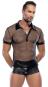 Herren Shirt Mix Netz und Wetlook S