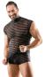 Herren Shirt transparenter Querstreifen-Look S